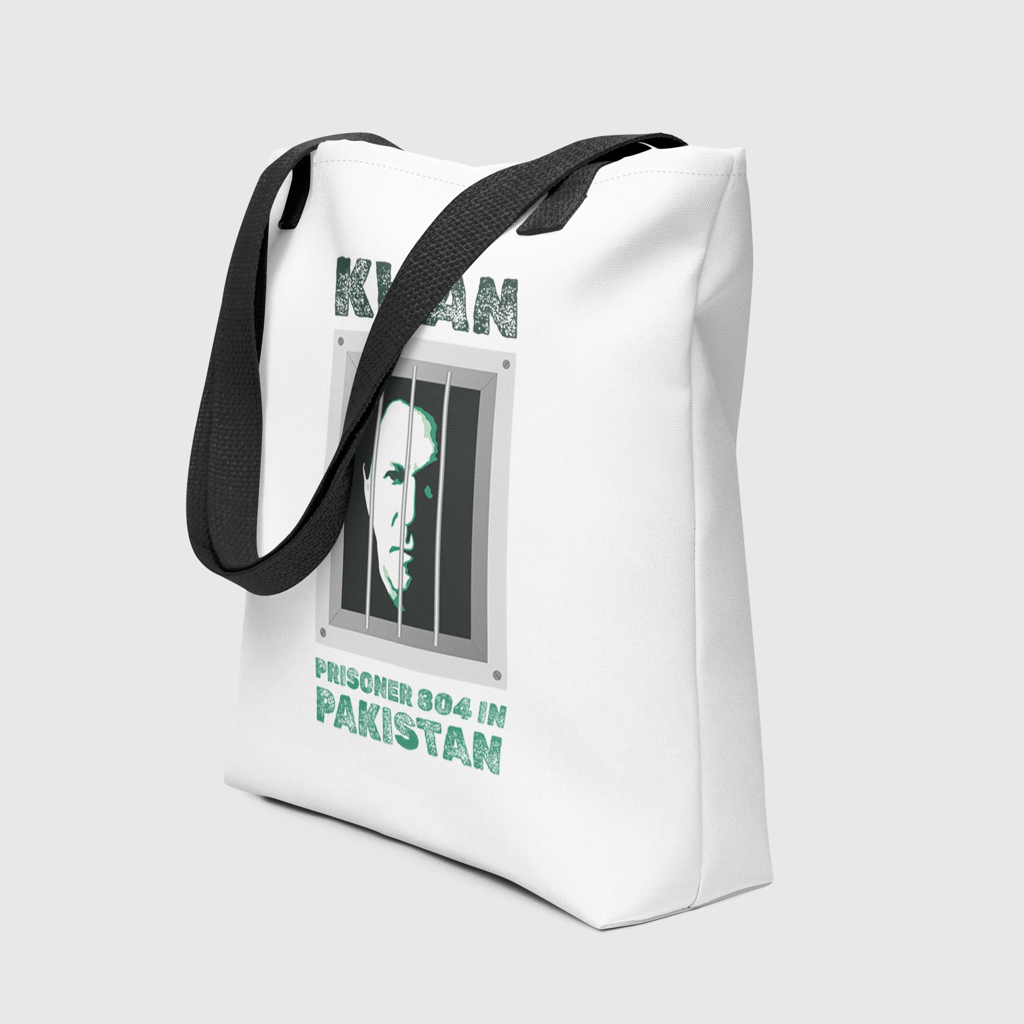 Imran Khan Prisoner 804 Pakistan Tote Bag Imran Khan Prisoner 804 Pakistan Tote Bag