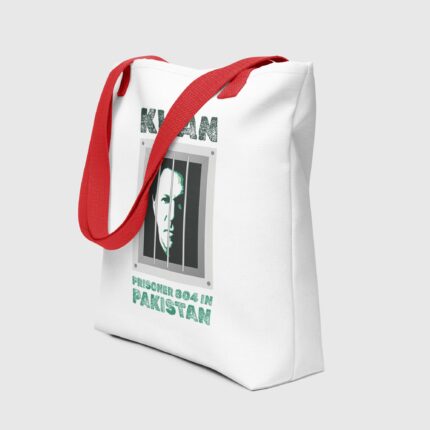 Imran Khan Prisoner 804 Pakistan Tote Bag
