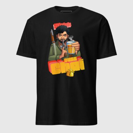 Gabbar Singh Shhh Buss Chai Short-Sleeve Unisex T-Shirt