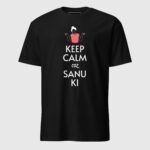 Keep Calm Coz Sanu Ki (Female) Short-Sleeve Unisex T-Shirt