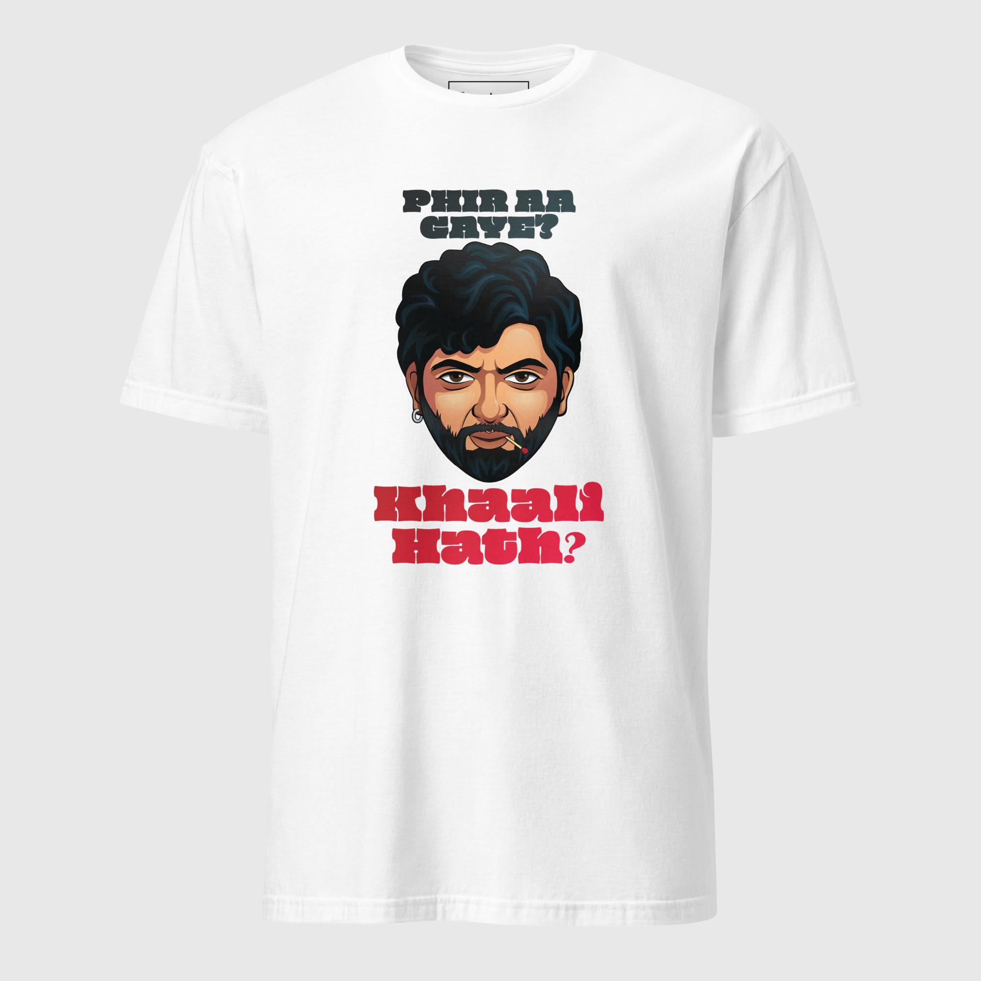Gabbar Singh Phir Aa Gaye Khaali Hath T-Shirt Gabbar Singh Phir Aa Gaye Khaali Hath T-Shirt