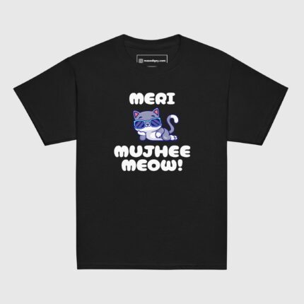 Meri Billi Mujhee Meow Short-Sleeve Youth T-shirt