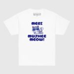 Meri Billi Mujhee Meow Short-Sleeve Youth T-shirt