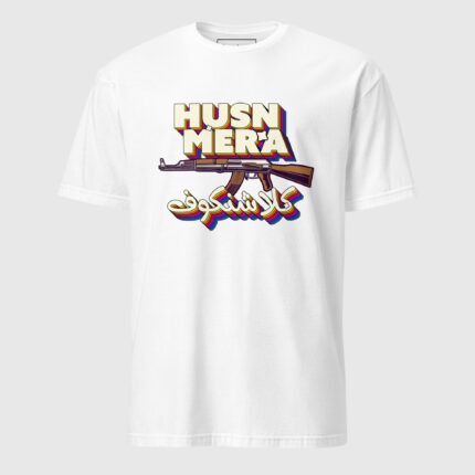 Husn Mera Kalashnikov Short-Sleeve Unisex T-Shirt