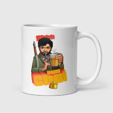 Gabbar Singh Shhh Buss Chai Mug