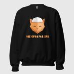 Meowslim (Male) Unisex Sweatshirt - Image 2